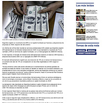 Creci 246% el capital movilizado por empresas en Argentina en fusiones y adquisiciones